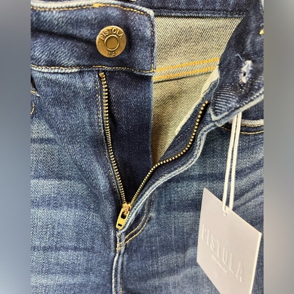 NWT Pistola Aline Aspire High Rise Skinny Stretch Denim Jeans Blue Size 26 - Picture 7 of 13